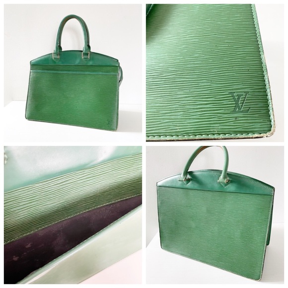❤️SOLD❤️Louis Vuitton green epi leather Riviera vintage tote bag - Picture 2 of 10
